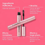 FORCHICS: Máscara alargadora para unas pestañas más densas y sanas (1 + 1 GRATIS)
