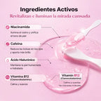 COSRX: Parches de hidrogel con péptidos y colágeno.  Reducen la hinchazón e hidratan las bolsas debajo de los ojos