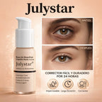 Base de Maquillaje JulyStar: Alta cobertura, cutis impecable, corrector de ojos y aprueba de agua