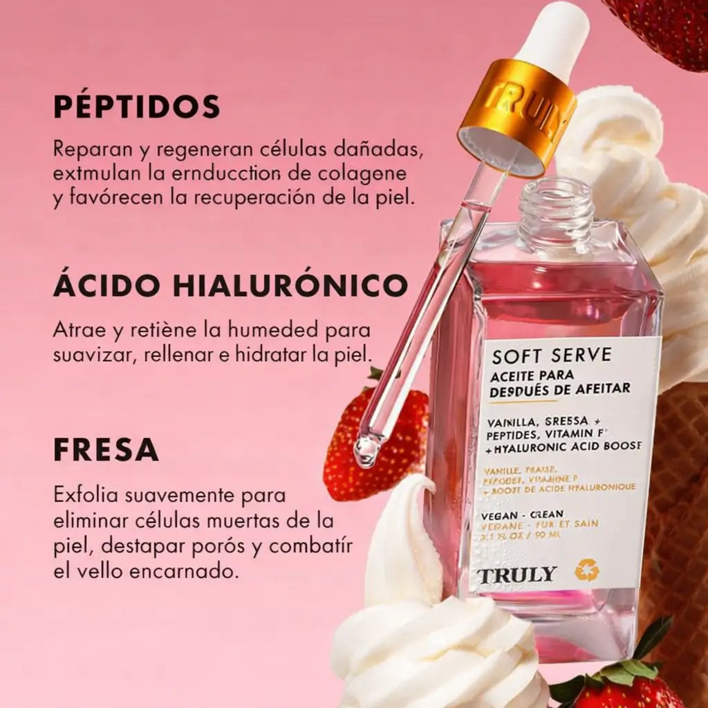 Truly Soft Serve: Suavidad y confort después del rasurado (Compra 2 y Obtén la 3 GRATIS)