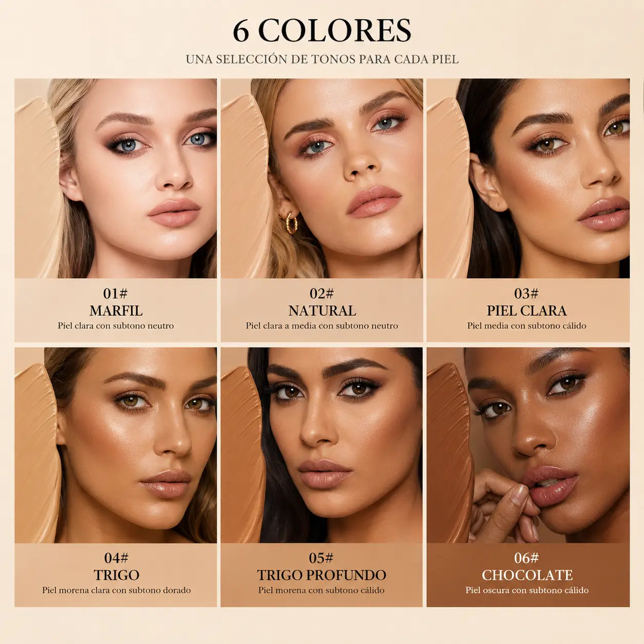 O'CHEAL: Barra de base corrector luminosa 2 en 1