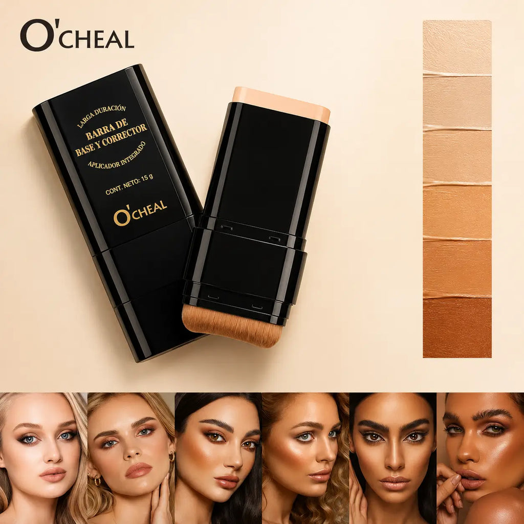 O'CHEAL: Barra de base corrector luminosa 2 en 1