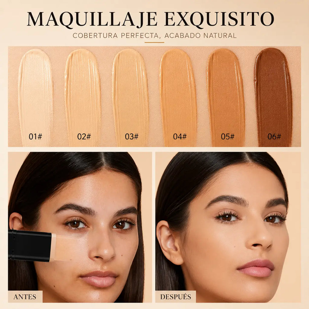 O'CHEAL: Barra de base corrector luminosa 2 en 1