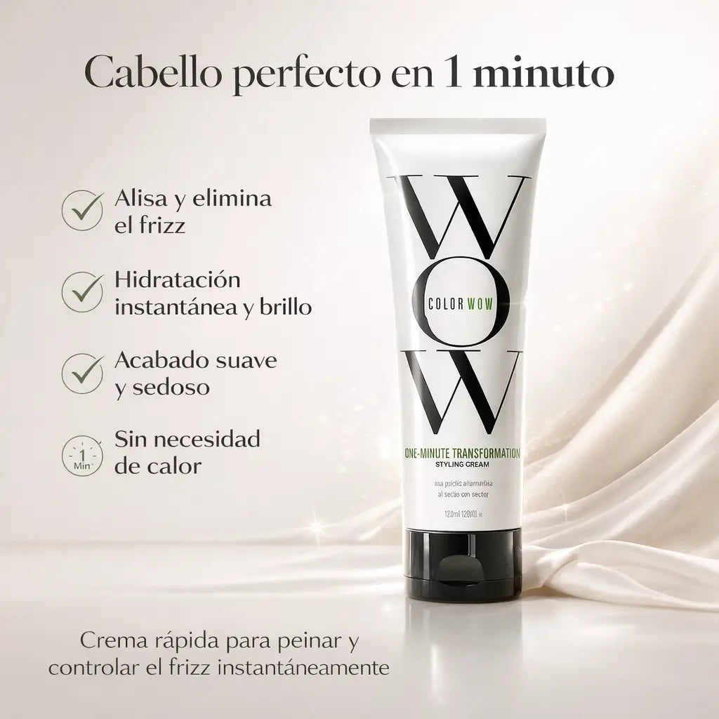 Color Wow: Crema Antifrizz en un Minuto