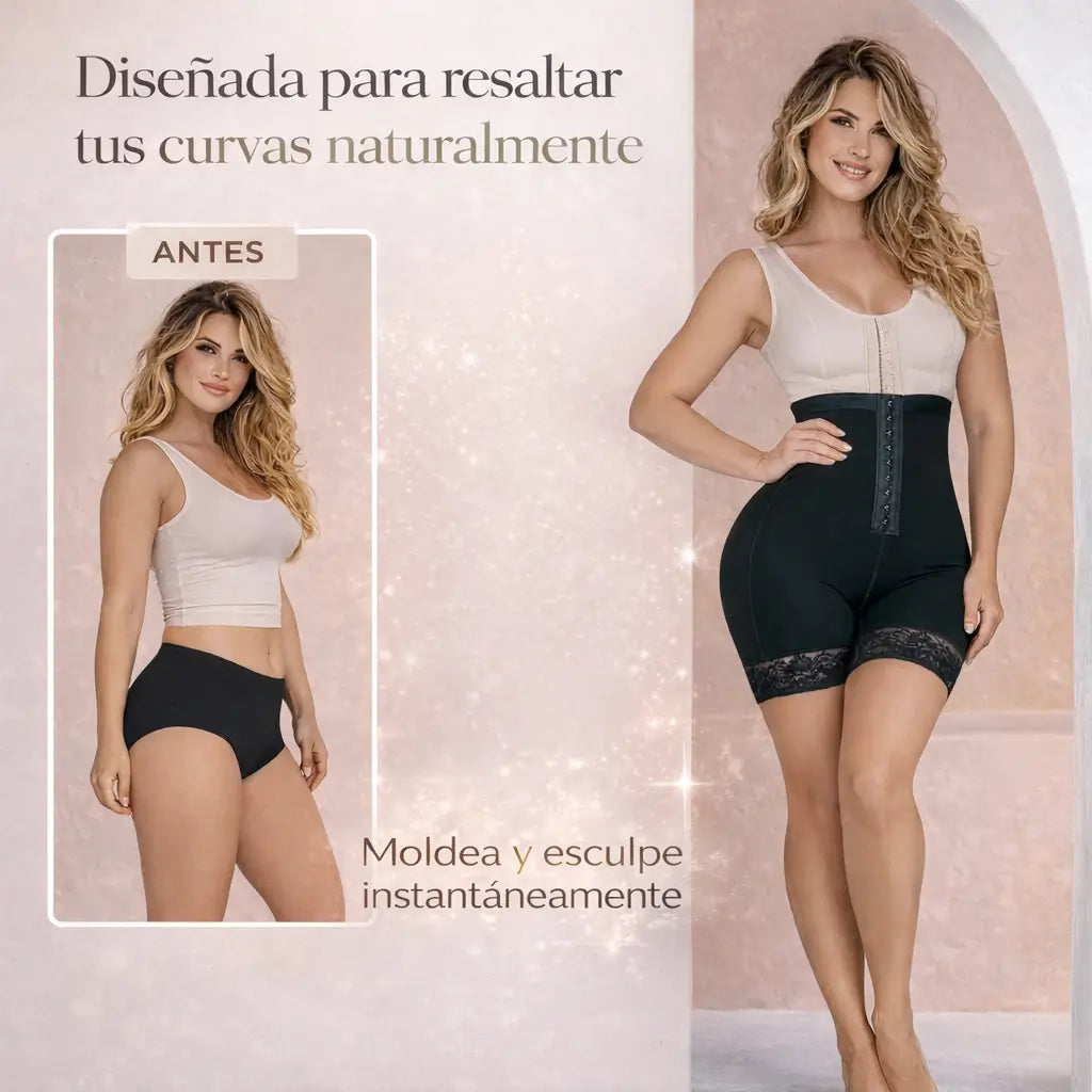 Short Broche Tiro Alto