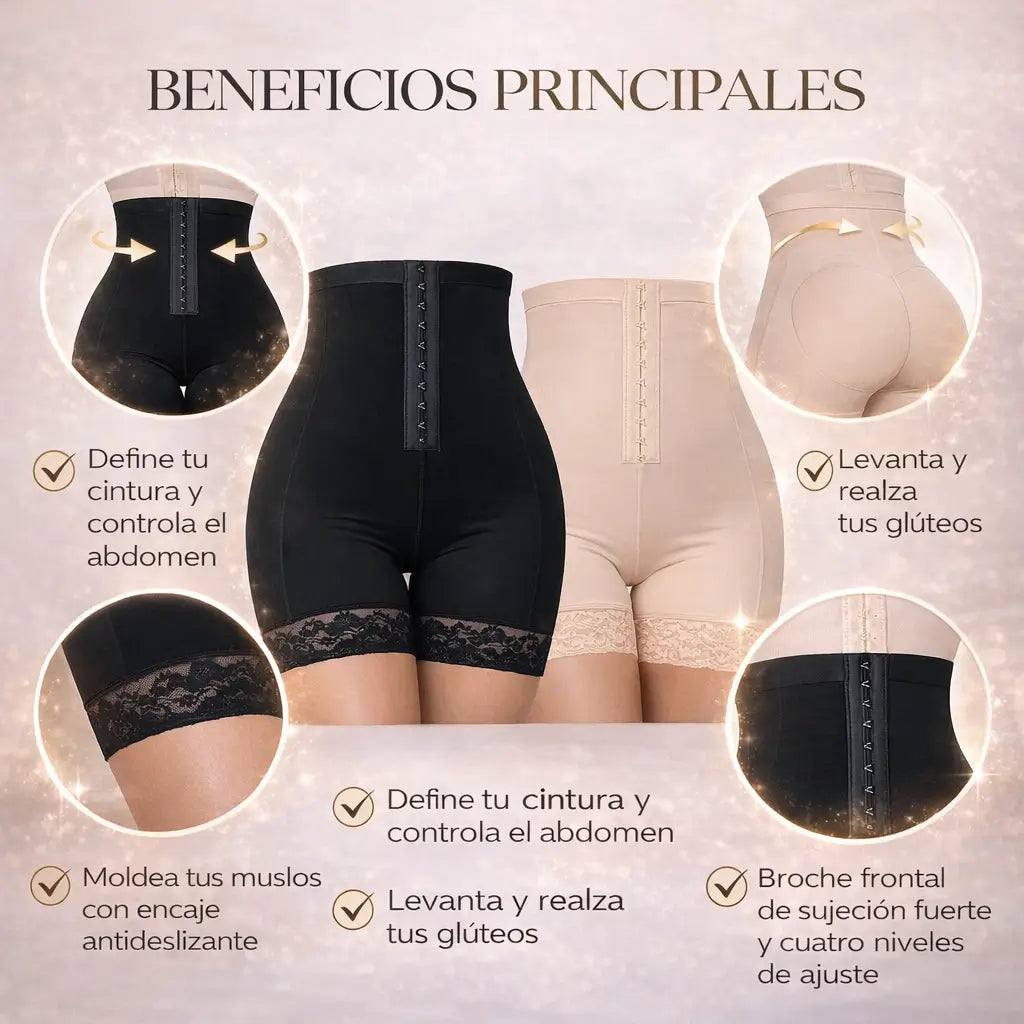 Short Broche Tiro Alto