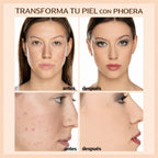 Base de Maquillaje JulyStar: Alta cobertura, cutis impecable, corrector de ojos y aprueba de agua