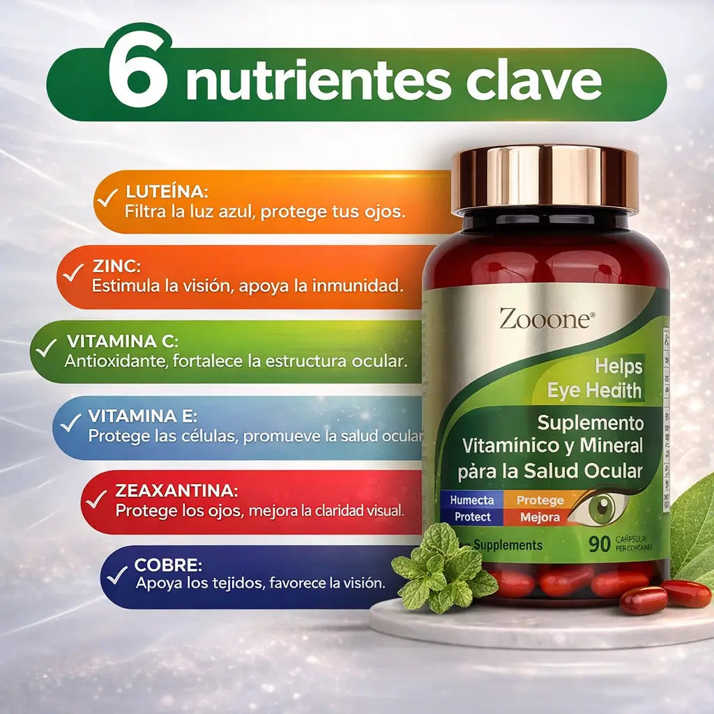 Zooone Eyes: Recupera tu visión clara y descansada