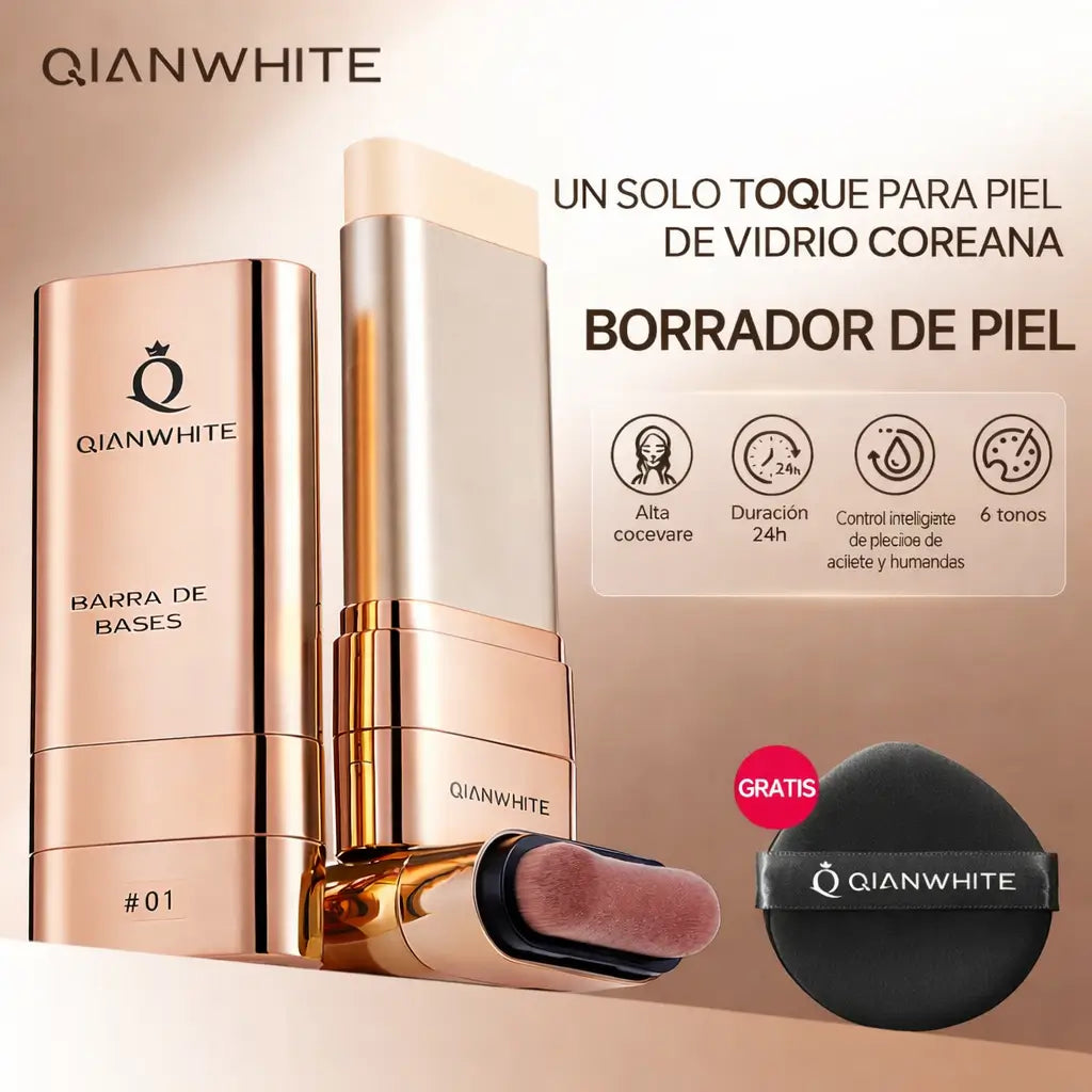QIANWHITE: Barra de base corrector luminosa