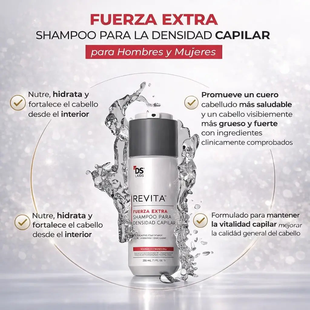 Revita Shampoo: Más volumen, movimiento, y limpieza ligera desde el lavado