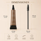 Set x2 Gel Profesional para Cejas a Prueba de Agua con Color