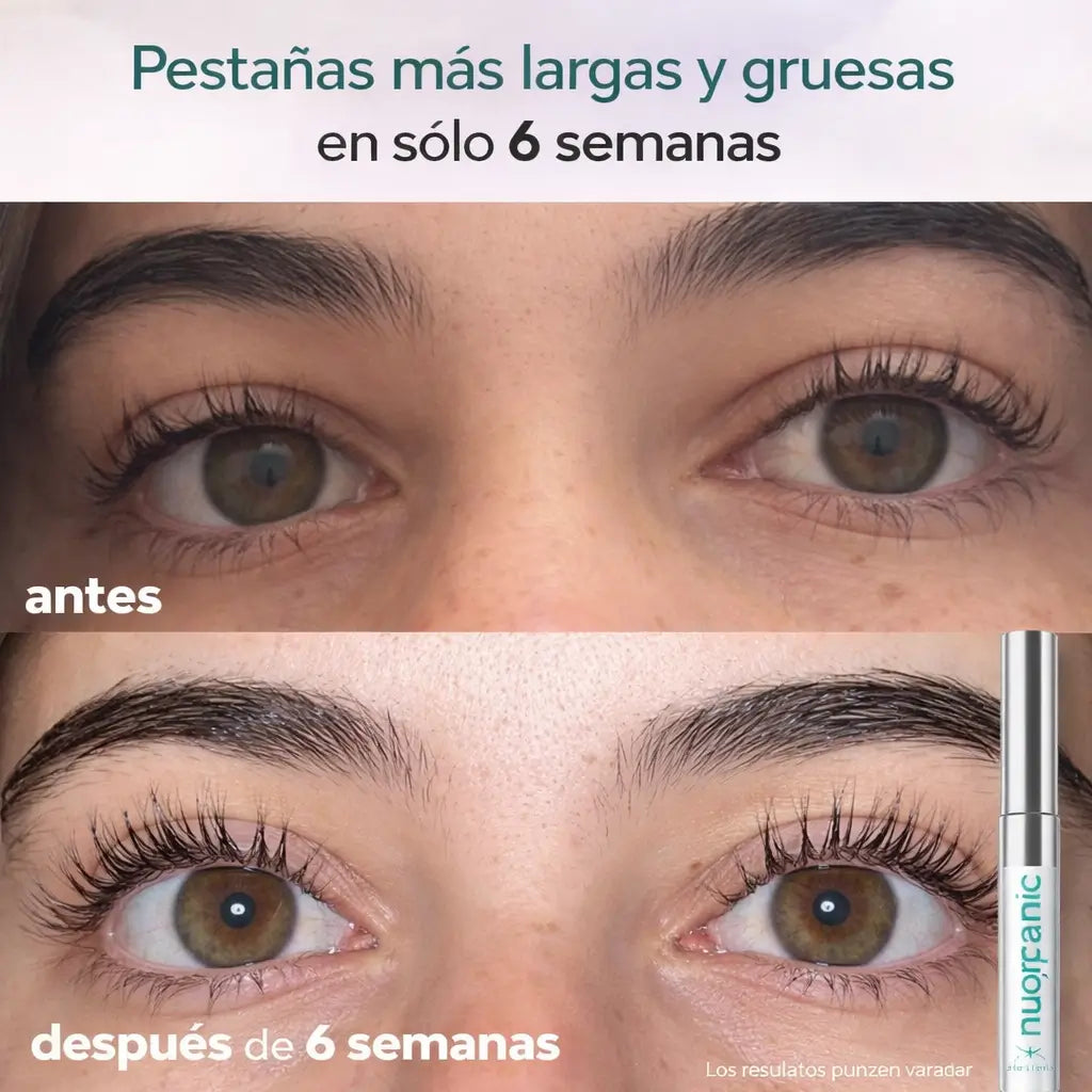 NUORGANIC Eyelash Serum: Pestañas más gruesas y largas