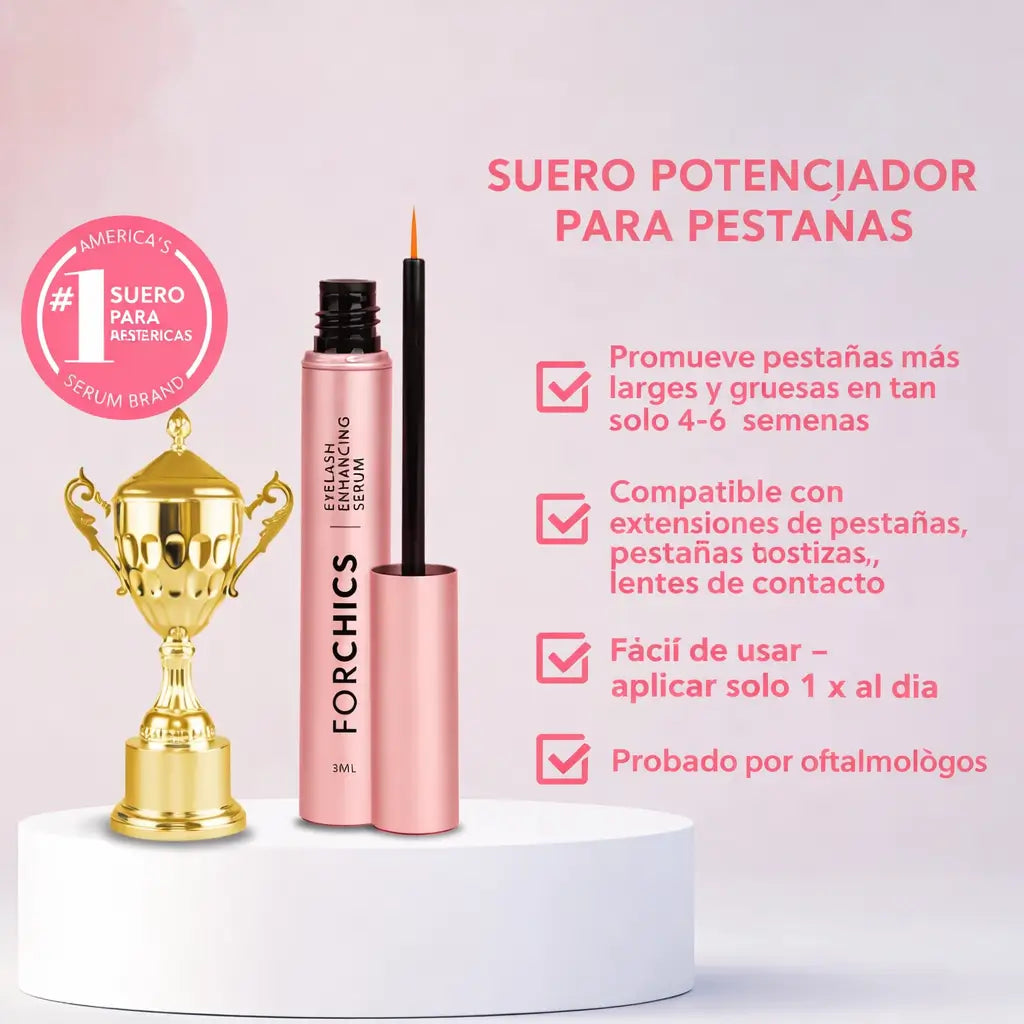 FORCHICS: Serum potenciador de pestañas