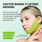 Dr.Melaxin Mascarilla de Papada CactoX V-Lifting: reduce la hinchazón y cierra los poros