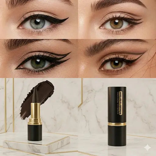 Set x2 de Lápices Delineadores en Gel: Impermeable y de Fijación Inmediata