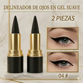 Set x2 de Lápices Delineadores en Gel: Impermeable y de Fijación Inmediata