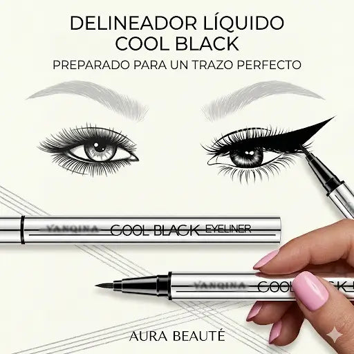 Set x2 Delineadores de Ojos Resistente al Agua y a las Manchas
