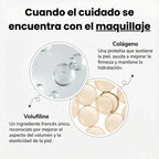 Set x2 ELROEL BLANC Cover Cream Stick V con brocha: Base de maquillaje en barra coreana con colágeno