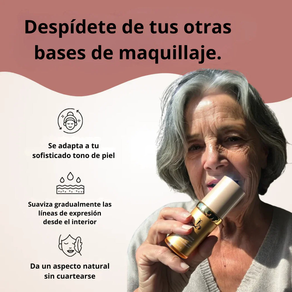 Base de Maquillaje 4 en 1 con SPF 50 – Maquillaje, Hidratación, se Adapta a tu Tono de Piel (Compra 2 y Lleva la 3 GRATIS)