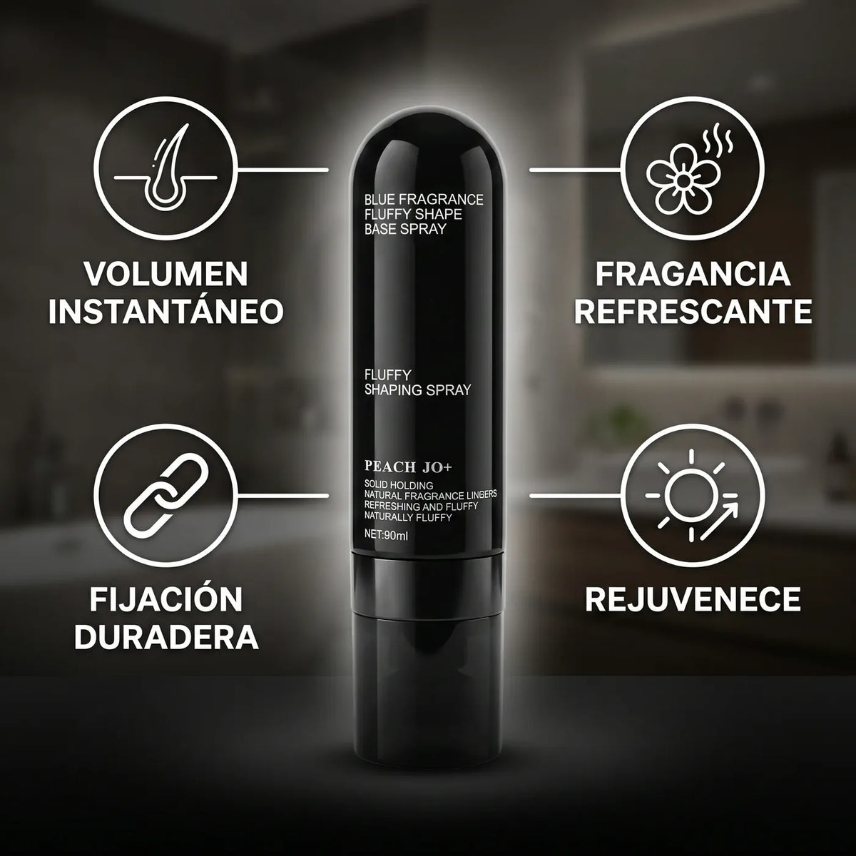 Fluffy Shape: Spray Voluminizador para Cabello
